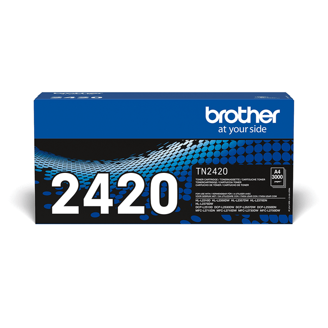 Original Brother TN-2420 Schwarz / Black Toner für Brother HL-L2350DW / MFC-L2730DW