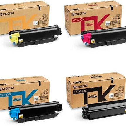 Original Kyocera TK-5270 Toner Set P6230cdn M6230cidn M6630cidn