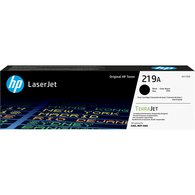 HP 219A Schwarz Toner