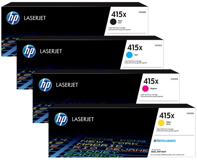 Original HP 415X Schwarz Toner LaserJet Pro M454 M479