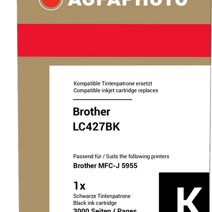 Agfa Photo APB427B Schwarz Druckerpatrone