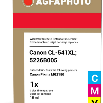 Agfa Photo APCCL541CXL mehrere Farben Druckerpatrone