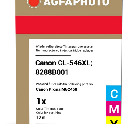 Agfa Photo APCCL546CXL mehrere Farben Druckerpatrone