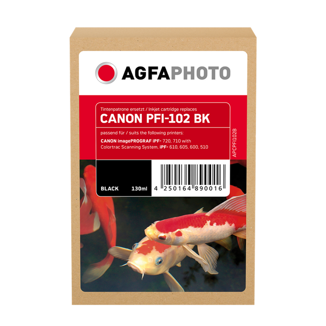 Agfa Photo APCPFI102B Schwarz Druckerpatrone