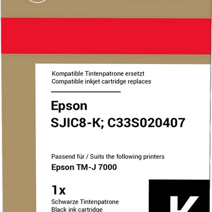 Agfa Photo APESJIC8K Schwarz Druckerpatrone