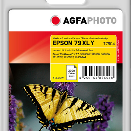Agfa Photo APET790YD Gelb Druckerpatrone