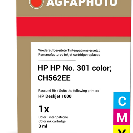Agfa Photo APHP301C mehrere Farben Druckerpatrone
