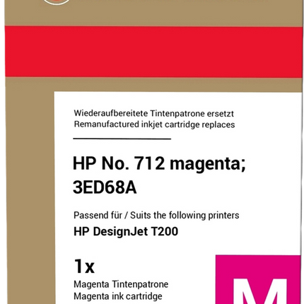 Agfa Photo APHP712M Magenta Druckerpatrone