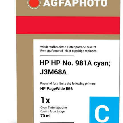 Agfa Photo APHP981AC Cyan Druckerpatrone