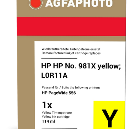 Agfa Photo APHP981XY Gelb Druckerpatrone