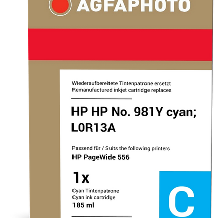 Agfa Photo APHP981YC Cyan Druckerpatrone