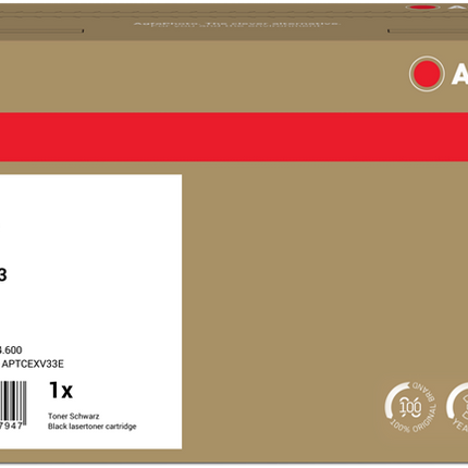 Agfa Photo APTCEXV33E Schwarz Toner