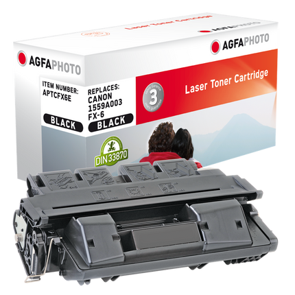 Agfa Photo APTCFX6E Schwarz Toner