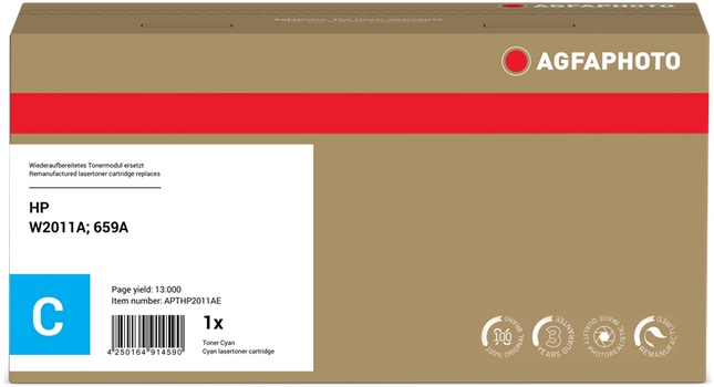 Agfa Photo APTHP2011AE Cyan Toner