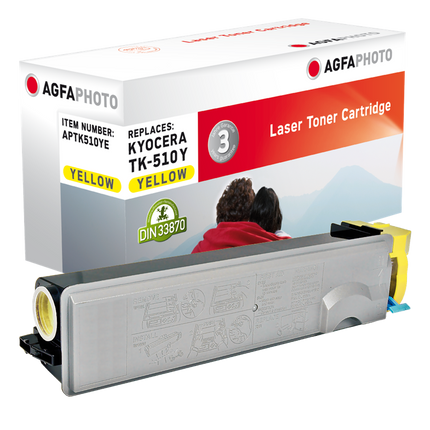 Agfa Photo APTK510YE Gelb Toner
