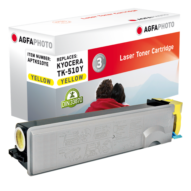 Agfa Photo APTK510YE Gelb Toner