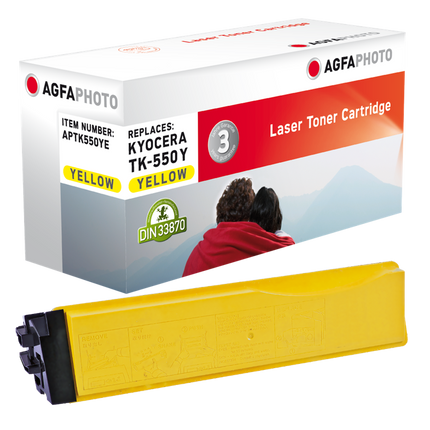 Agfa Photo APTK550YE Gelb Toner