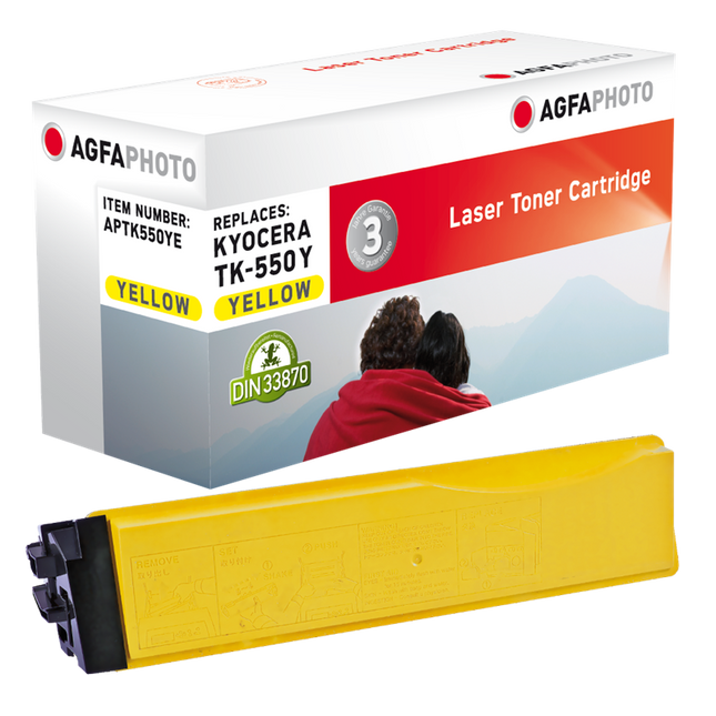 Agfa Photo APTK550YE Gelb Toner