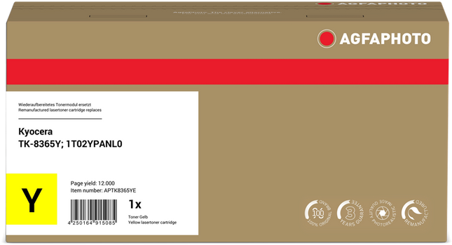 Agfa Photo APTK8365YE Gelb Toner