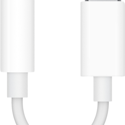 Apple Adapter USB-C auf 3,5 mm Stecker Weiss