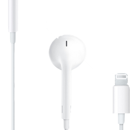 Apple EarPods - Ohrhörer mit Mikrofon Lightning Weiss