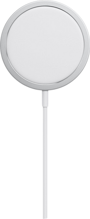 Apple MagSafe Charger - Kabelloses Ladegerät - 15 Watt Silber / Weiss