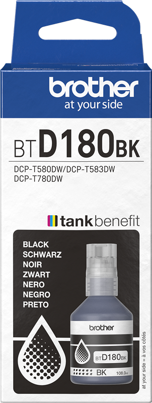 Brother BTD180BK Schwarz Druckerpatrone