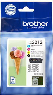 Brother LC-3213 Multipack Schwarz / Cyan / Magenta / Gelb
