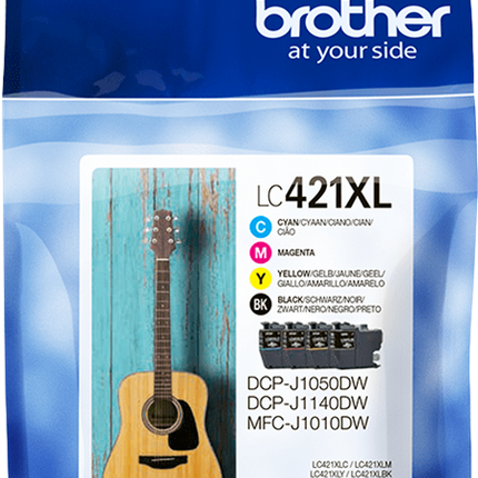 Brother LC-421XL Multipack Schwarz / Cyan / Magenta / Gelb