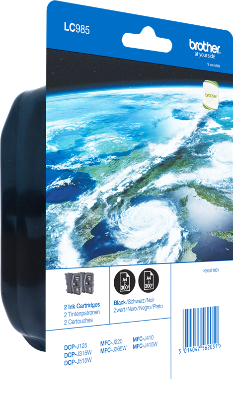 Brother LC-985-BK Multipack Schwarz