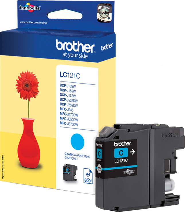 Brother LC121C Cyan Druckerpatrone