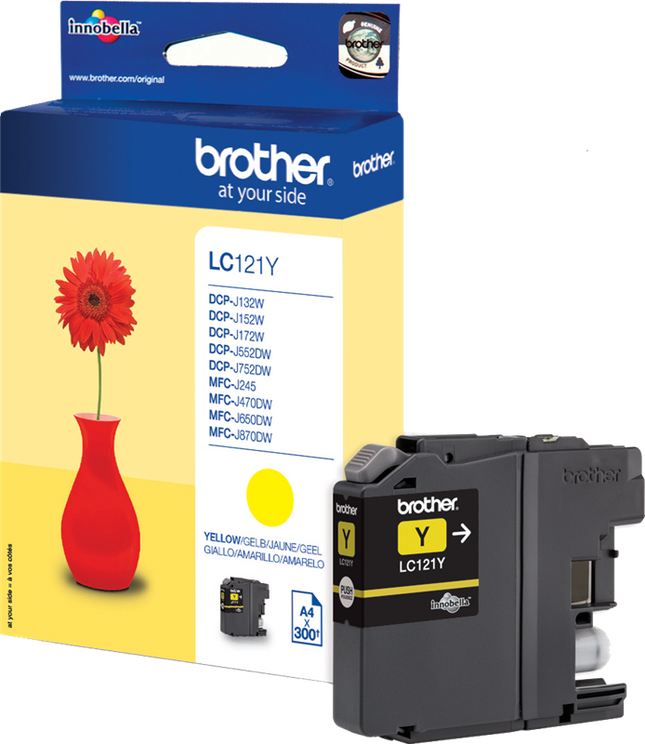 Brother LC121Y Gelb Druckerpatrone