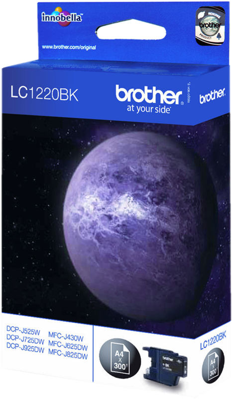 Brother LC1220BK Schwarz Druckerpatrone