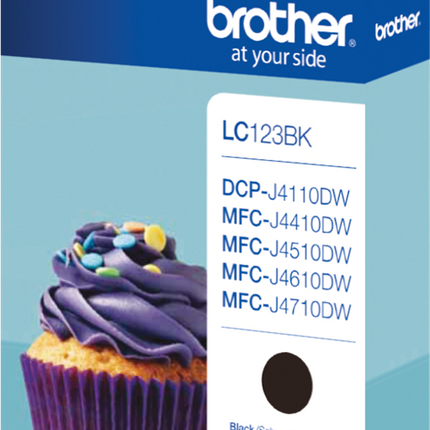 Brother LC123BK Schwarz Druckerpatrone