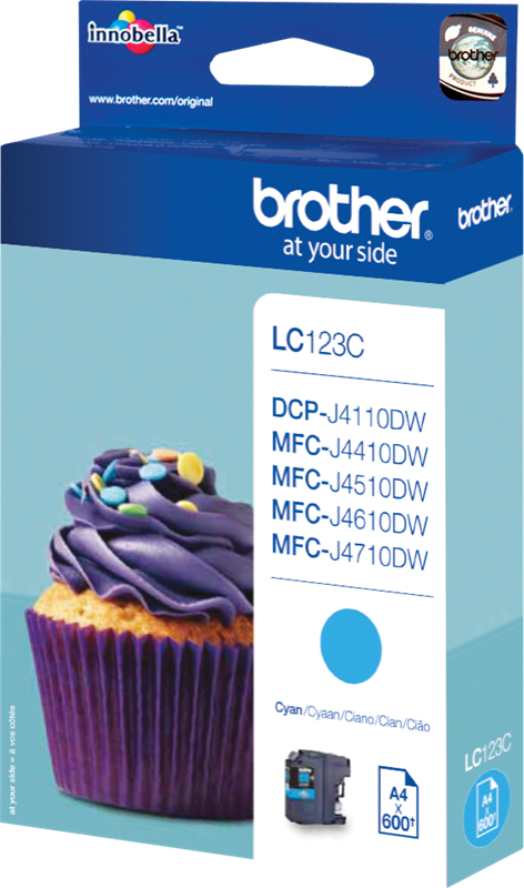 Brother LC123C Cyan Druckerpatrone