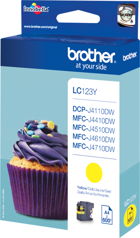 Brother LC123Y Gelb Druckerpatrone