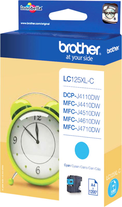 Brother LC125XLC Cyan Druckerpatrone