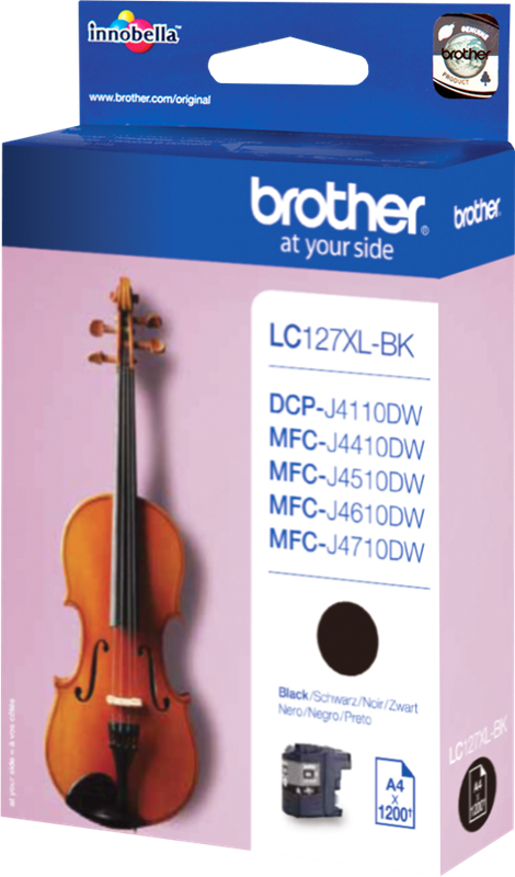 Brother LC127XLBK Schwarz Druckerpatrone