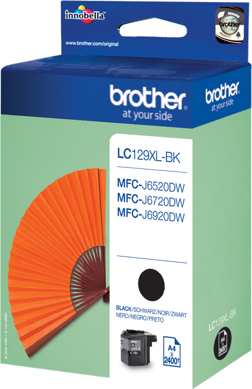 Brother LC129XLBK Schwarz Druckerpatrone