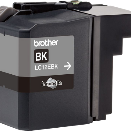 Brother LC12EBK Schwarz Druckerpatrone