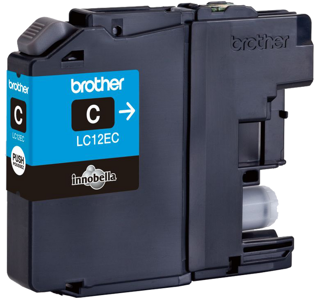 Brother LC12EC Cyan Druckerpatrone