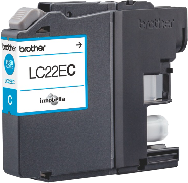 Brother LC22EC Cyan Druckerpatrone