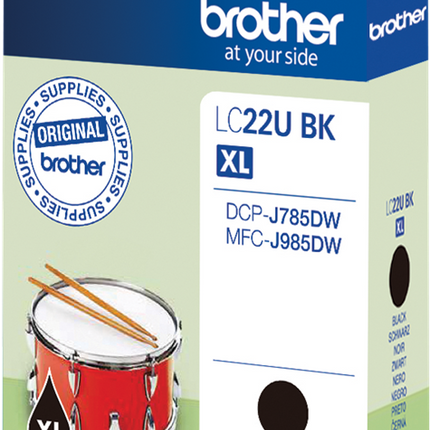 Brother LC22UBK Schwarz Druckerpatrone