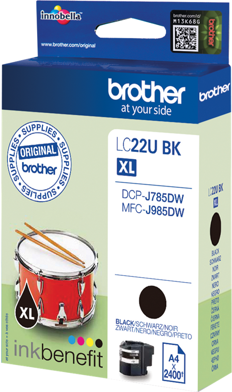 Brother LC22UBK Schwarz Druckerpatrone