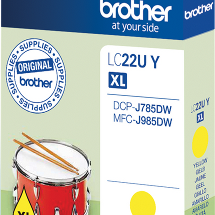 Brother LC22UY Gelb Druckerpatrone