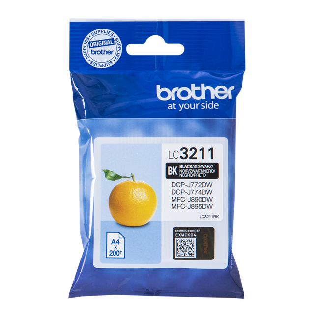 Brother LC3211BK Schwarz Druckerpatrone