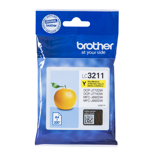 Brother LC3211Y Gelb Druckerpatrone