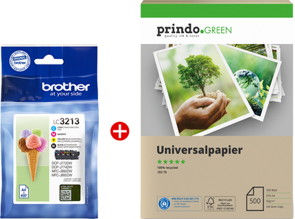 Brother LC3213 MCVP Schwarz / Cyan / Magenta / Gelb Value Pack