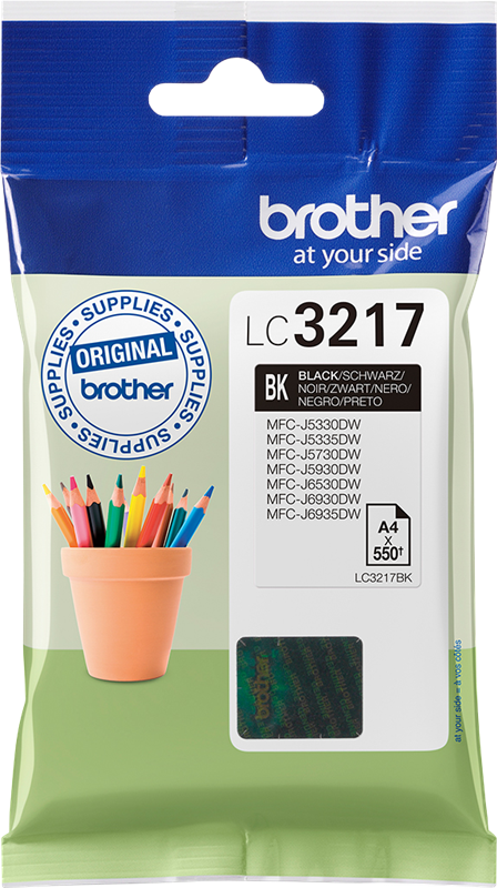 Brother LC3217BK Schwarz Druckerpatrone