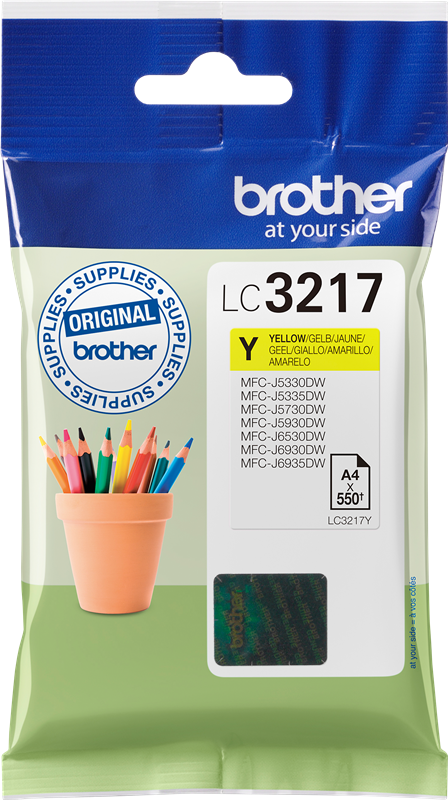 Brother LC3217Y Gelb Druckerpatrone